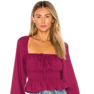 NWOT Tularosa Luca Top in Magenta